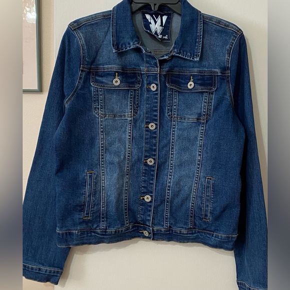 White Mark denim jacket, new, never worn - Picture 1 of 3